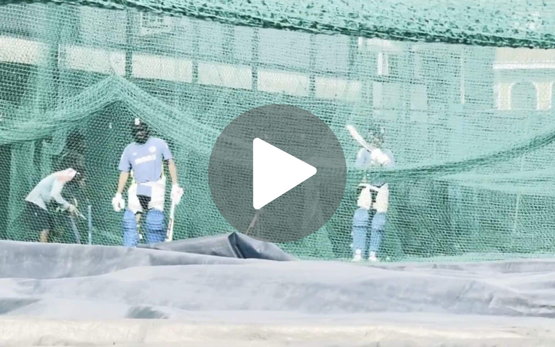 Rohit Sharma, Shreyas Iyer Put In The Hard Yards In Nets Ahead Of IND Vs SL ODIs - Watch